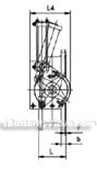 Accumulator(emergency off) quick off butterfly valve constructral diagram(pic1)