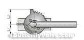 Anti-condensation al-alloy diecasting butterfly valve constructral diagram(pic3)