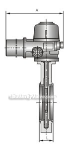 D971X/F/J/H/S-10/16C/Q/P electric desulfurization wafer(lined rubber) butterfly valve constructral diagram(pic2)