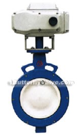 D972X electric single accentric soft-sealed wafer butterfly valves