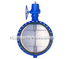 Electric ventilation butterfly valves