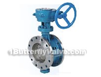 Flange insulation butterfly valves