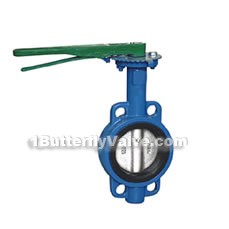 D71X manual soft-sealed wafer butterfly valves