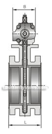 Welding sanitary butterfly valve constructral diagram(pic2)