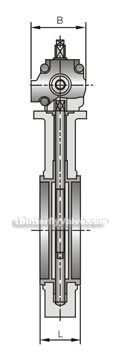 D671X/F/J/H/S-10/16C/Q/P pneumatic desulfurization wafer(lined rubber) butterfly valve constructral diagram(pic2)