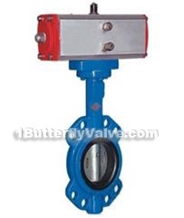 D671X pneumatic soft-sealed wafer butterfly valves