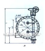 Tipping sealing butterfly valve constructral diagram(pic3)