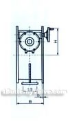 Tipping sealing butterfly valve constructral diagram(pic4)